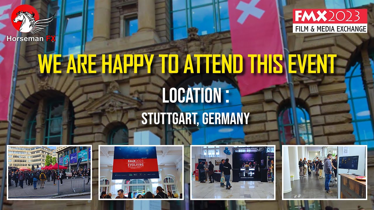 FMX Event 2023 on April 25th - 28th at Stuttgart, Germany