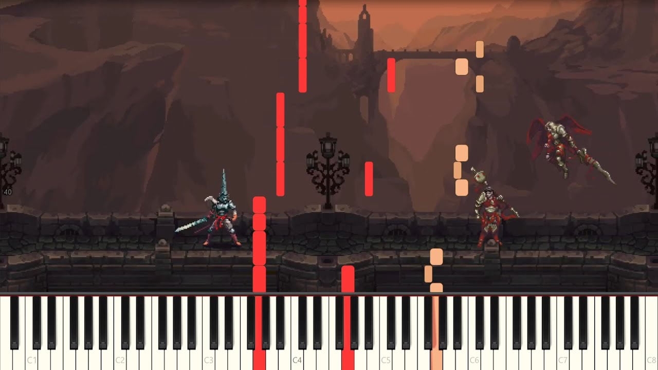 Blasphemous - Taranto a la Hermana Mía 🛑(Esdras) - piano tutorial [IMPROVED]