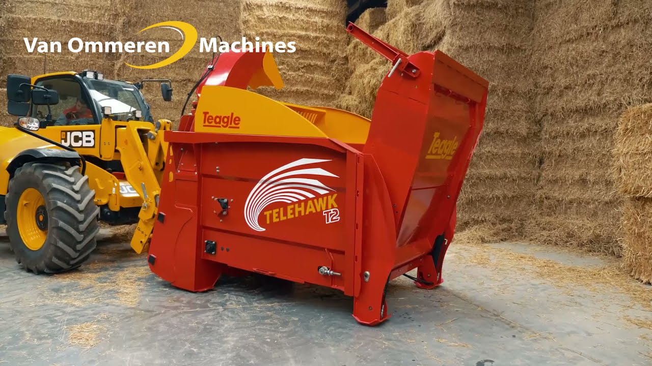 Teagle Telehawk T2 stroverdeler voor verreiker of wiellader