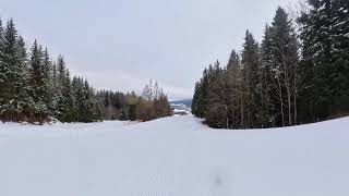 Skifahren am Unternberg in Ruhpolding – auf der blauen Piste am kleinen Schlepplift