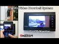 Tmezon wifi doorbell intercom system w 7 lcd monitor