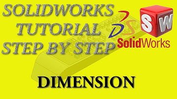 TO CHANGE AN EXISTING DIMENSION IN SOLIDWORKS
