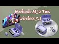 Earbuds m32 tws true wireless 51 2000 mah