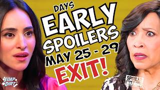 Days of our Lives Early Spoilers May 25-29: Gabi DUMPED & Paulina EXITS | Soap Dirt