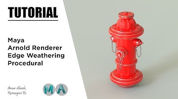 Procedural Edge Weathering In Maya And Arnold Renderer - Tutorial