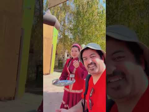 القرية التقليدية و تل افريك الى جبل ألاتو كازاخستان 