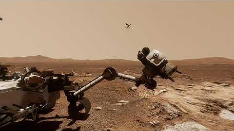 VR180 8K "Welcome Back" After 1 Year Perseverance & Ingenuity Unite Back at the Landing Site