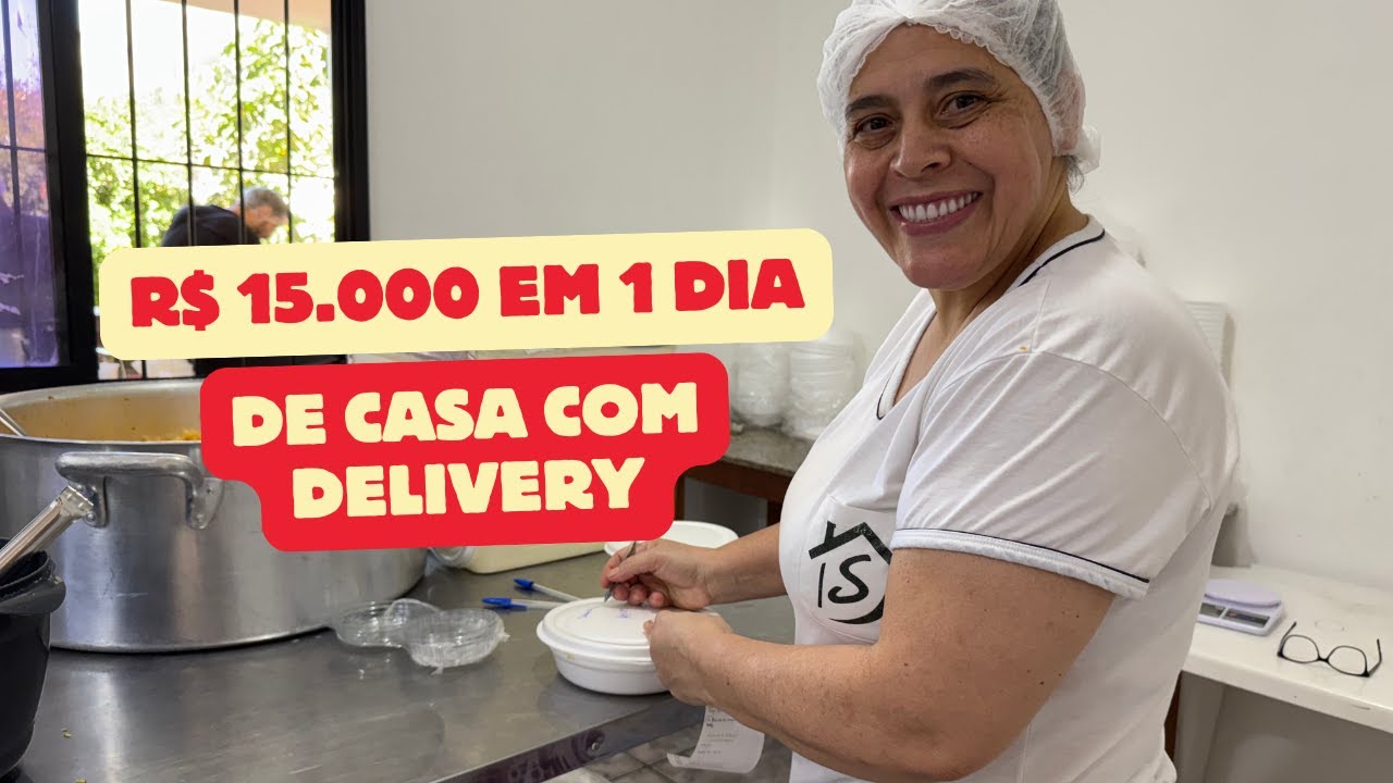 R$ 15.000 EM 1 DIA COM DELIVERY DE CASA 🏡 DICAS ESSENCIAIS PARA COMEÇAR DO ZERO 🚀