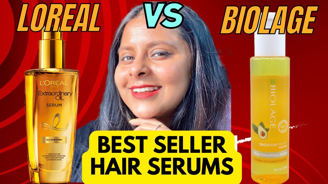 Сравнение сывороток для волос BestSellers: Loreal и Biolage