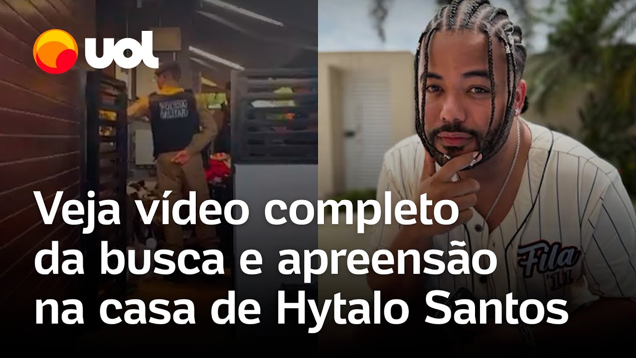 Hytalo Santos: veja vídeo completo da busca e apreensão na casa de luxo do influenciador investigado