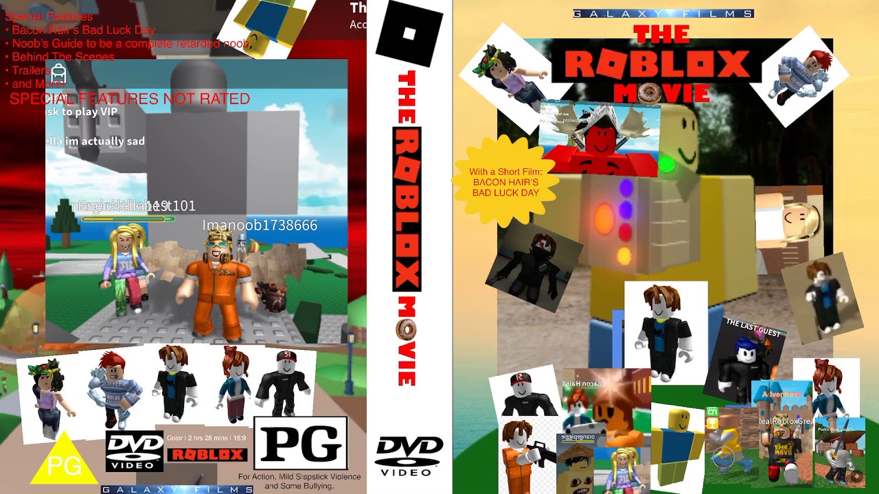 The Roblox Movie 2019 Dvd Cover Youtube - roblox the movie dvd