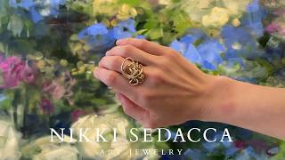 Nikki Sedacca Art Jewelry - 18Kt D Ring