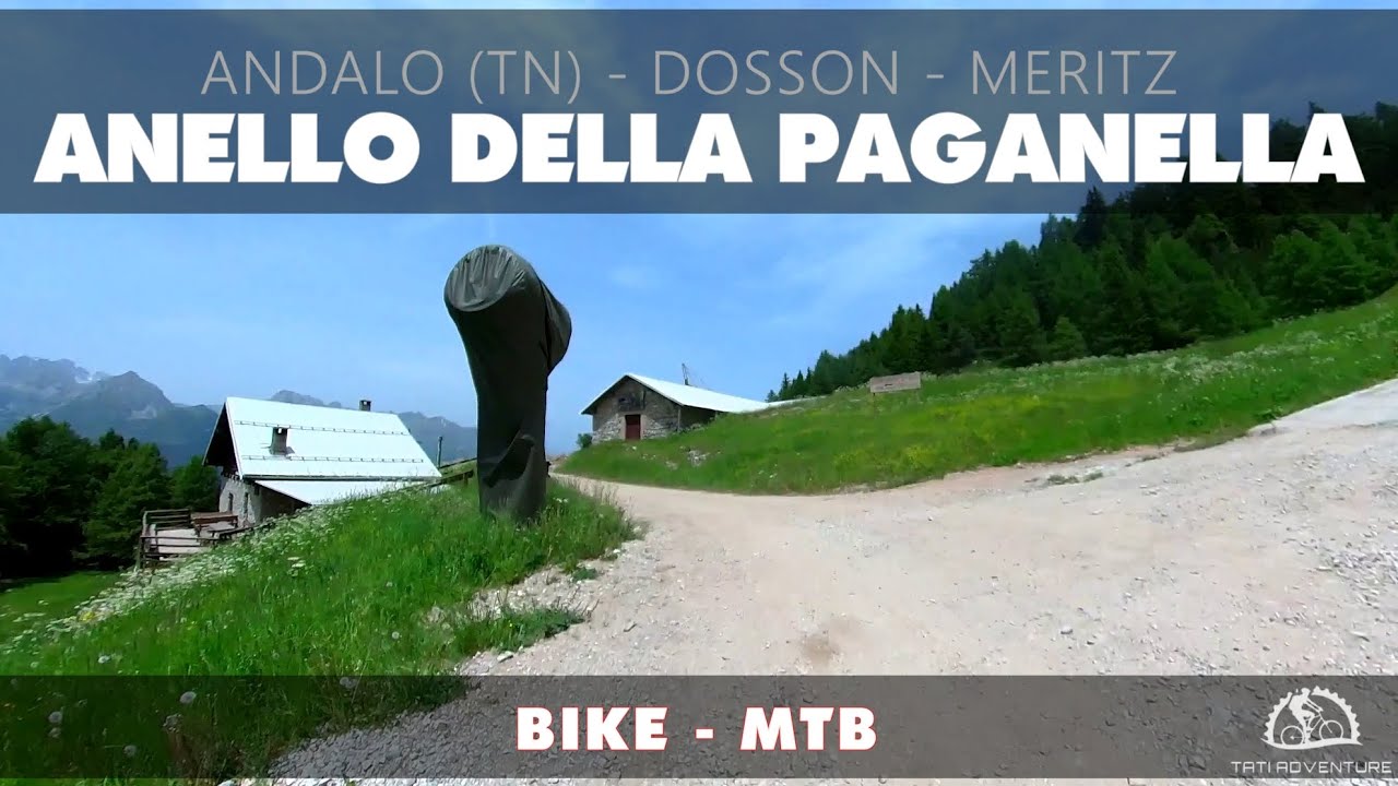 MTB - Pian Dosson - Doss Pelà - Malga Zambana -  Meritz - Tour 790 - 786  - PAGANELLA