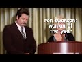 ron swanson being woman of the year for 8 minutes straight | Parks and Recreation | Comedy Bites