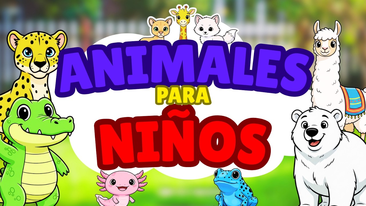 Animales del Mundo para Niños 🦁🐘 Curiosidades Divertidas y Sonidos (Guía Completa)