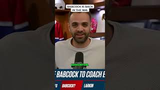 Babcock Is Back in the NHL