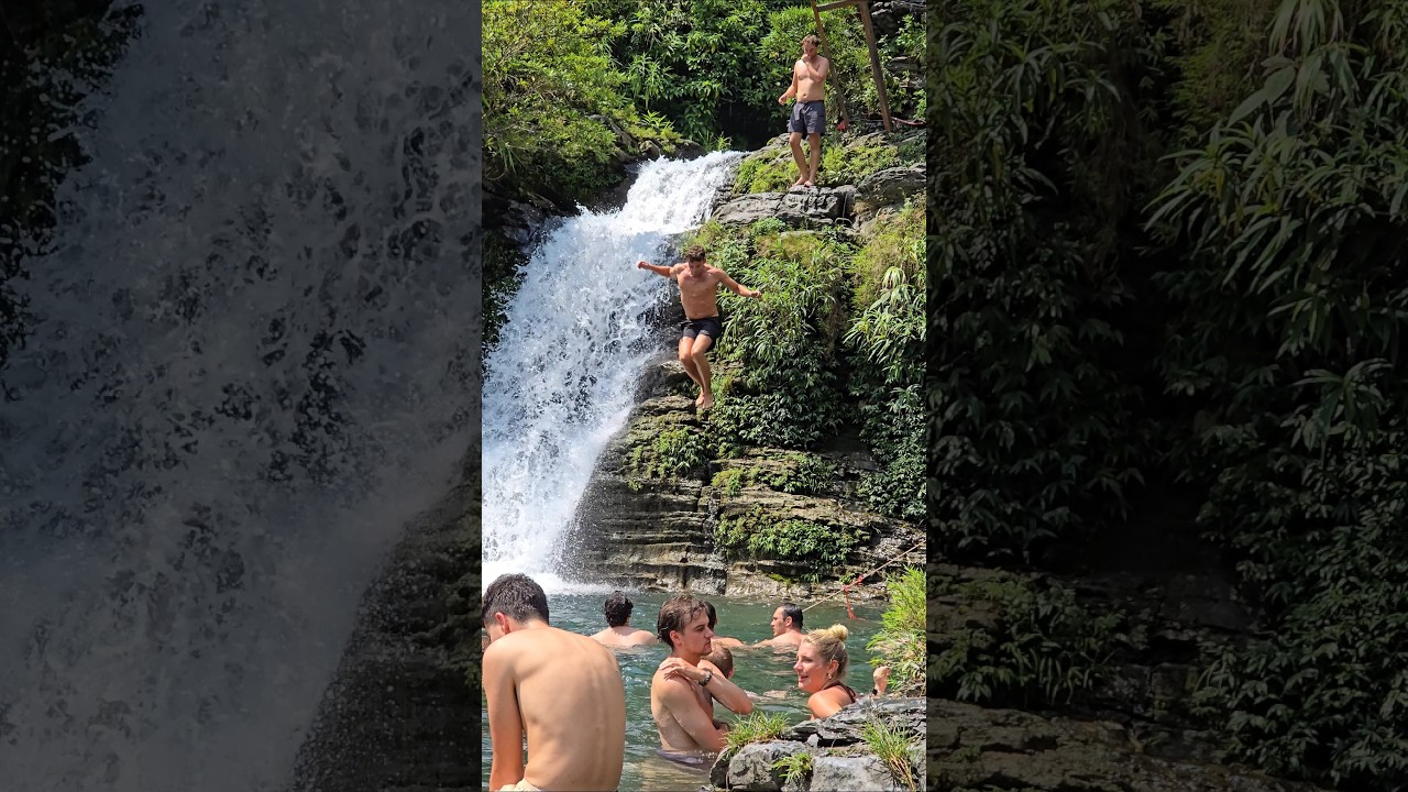 Discover beautiful waterfalls in the middle of summer 🔥 