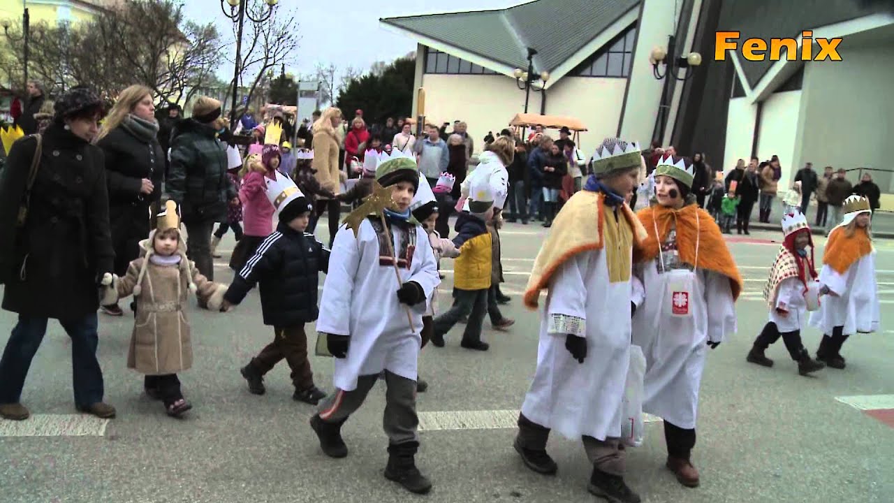 Břeclav: Tříkrálový průvod 7.1.2012