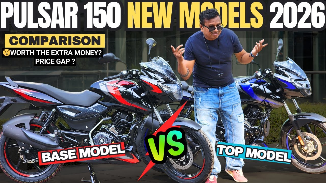 Pulsar 150 New Model 2026 - 🔥BASE vs TOP Model | Which One to Buy? 🤔| Price, updates, Difference