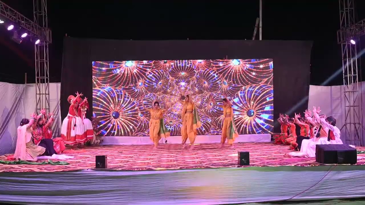 GUJRATI DANCE by class 10 TH  || 4th Annual Function  || Day-1 ||