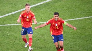 Spain knock out the host Germany