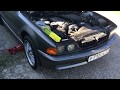 замена топливного фильтра BMW e38 750