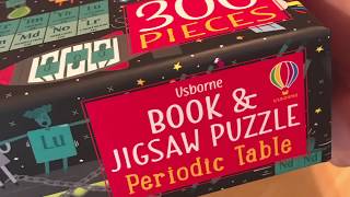 Periodic Table Book & Jigsaw Puzzle from UBAM