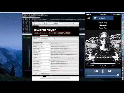 piCorePlayer volume Default, Digital or Analog