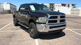 2018 RAM 2500 DIESEL TRUCK 4WD CARFAX 1 OWNER DODGE RAM 2500 4X4 4-Door Truck FOR SALE SCOTTSDALE AZ