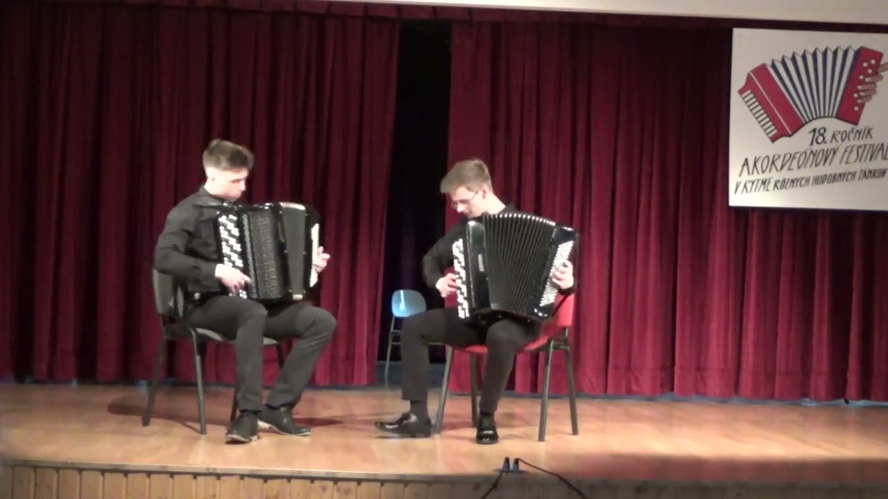 Akordeónové duo - Mário Gecašek a Andrej Beseda,  V. Zolotaryov:               Rondo capriccioso