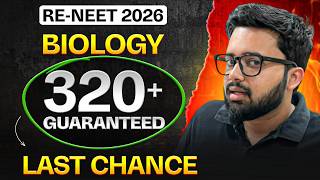 Want 320+ in Biology? DON'T Enter RE-NEET 2026 Without These Videos