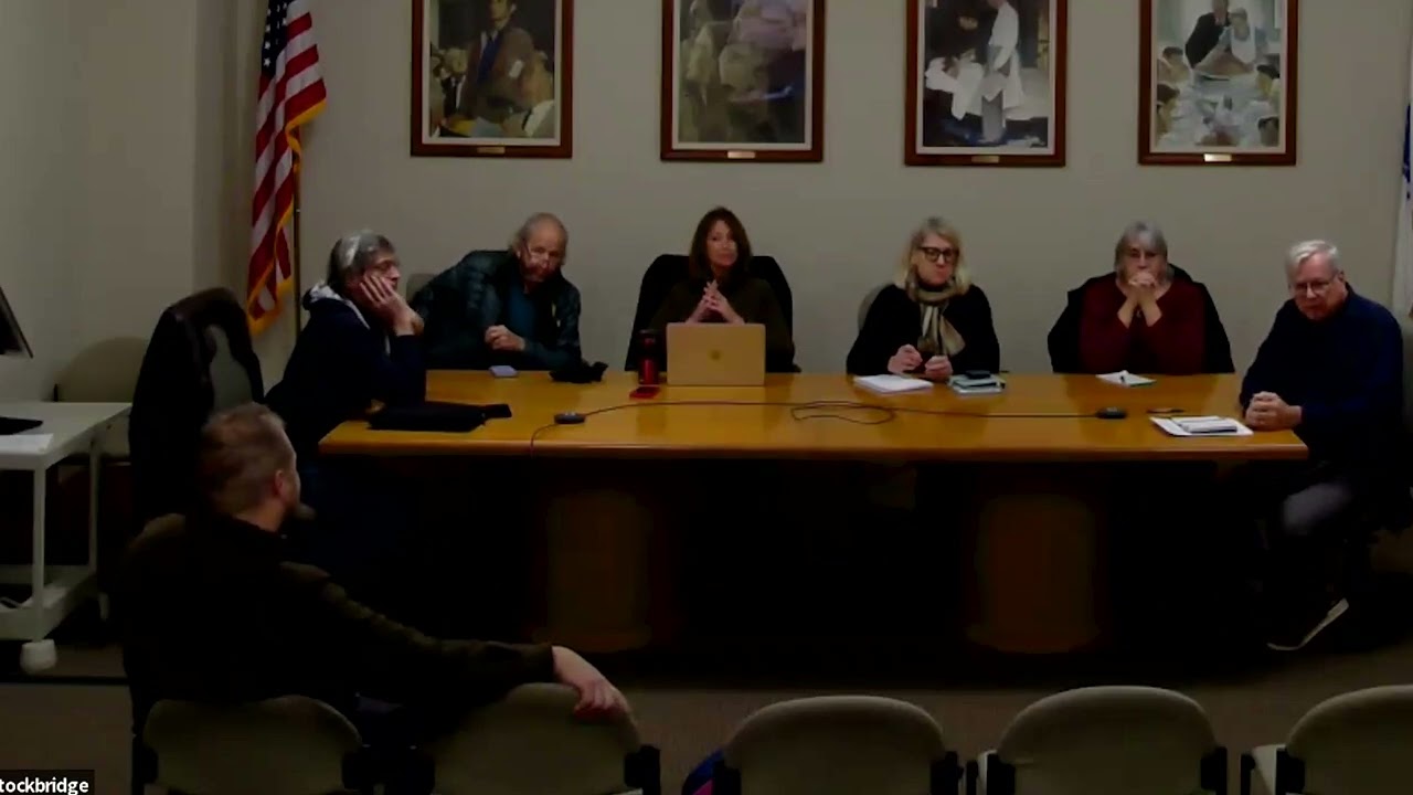 Заседание Фонда доступного жилья в Стокбридже, 18 ноября 2025 г.