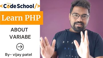 WebDevelopment Tutorial In Hindi Variable Concept In PHP By - Vijay Patel