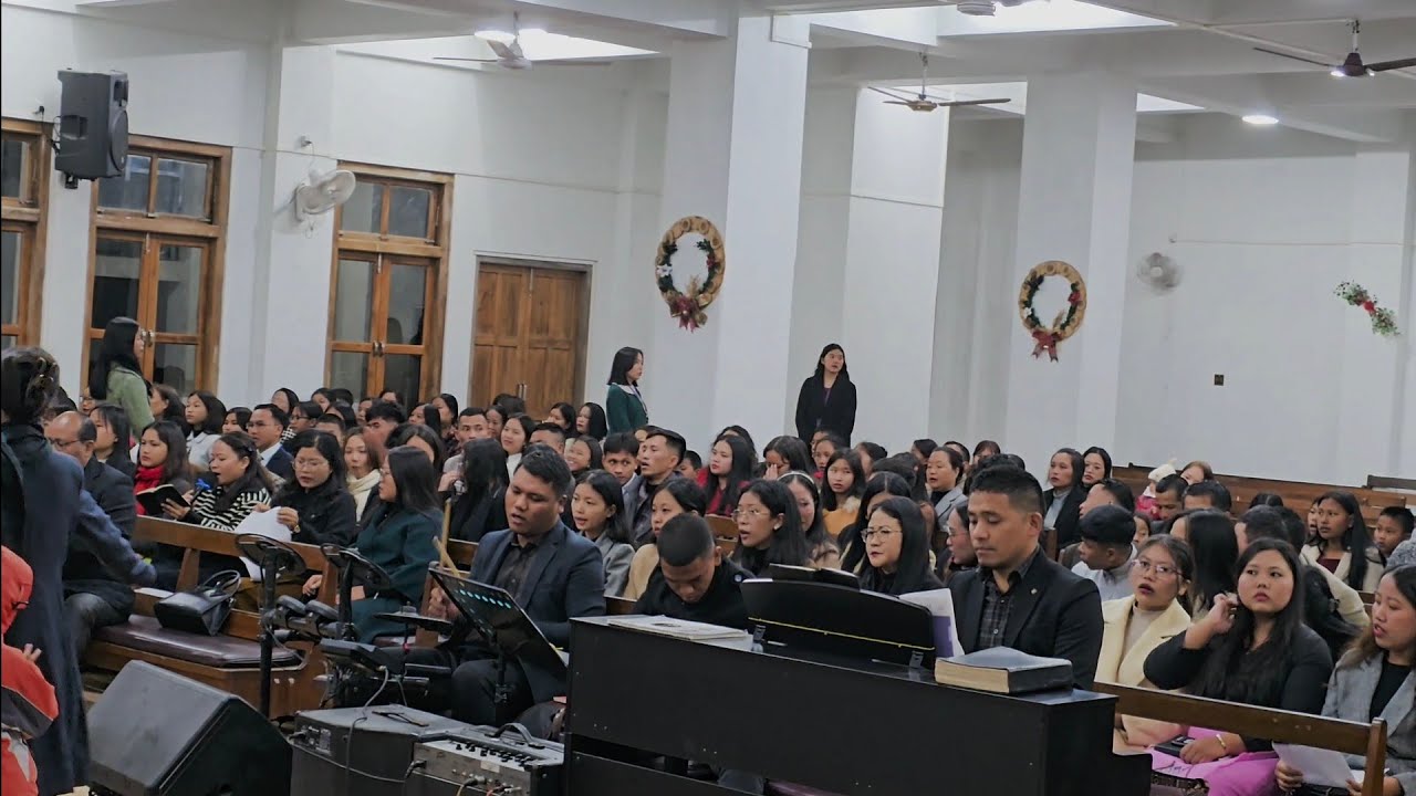 Mamit Hmunsam kohhran Urlawk zan inkhawm zai.24.12.2025.