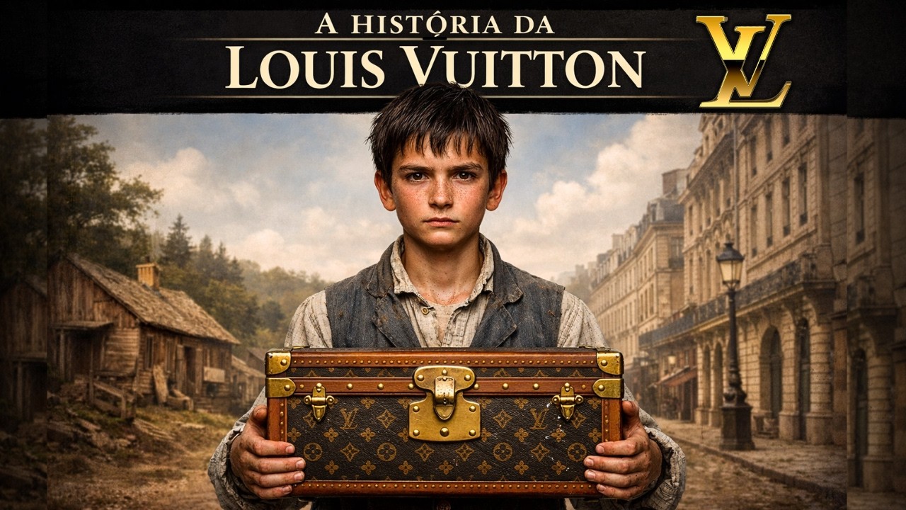 Como um MENINO DE RUA Criou a LOUIS VUITTON e Construiu um IMPÉRIO  BILIONÁRIO de Sucesso
