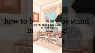 how to build a realistic shoe rack in bloxburg! how to build a realistic shoe rack in bloxburg!