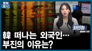 [오전장 백브리핑] 韓 떠나는 외국인…'20만닉스'도 무너지나ㅣ"주가 400% 급등"…중국보다 큰 시장 '럭키비키' / 최민정 증권부 기자 / 출발증시 / 한국경제TV