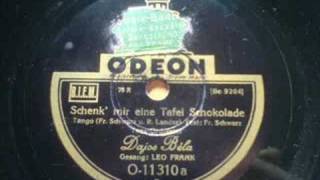 Schenk mir eine Tafel Schokolade - Tango chords