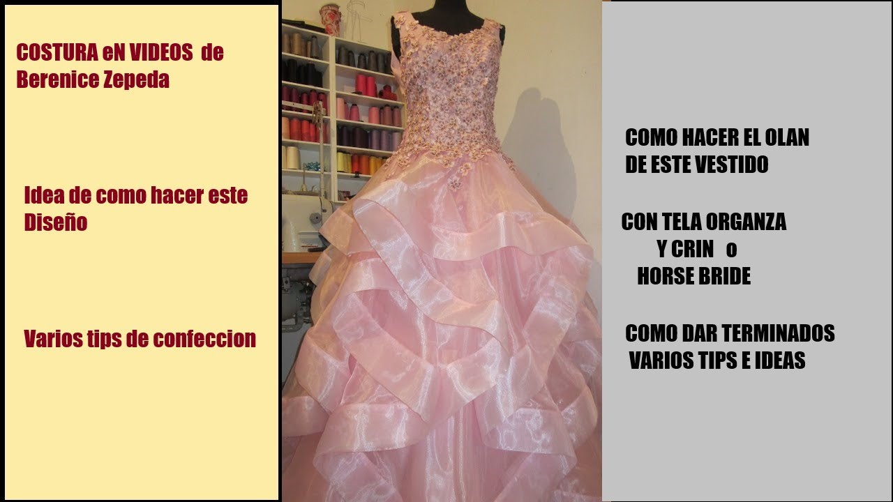 VESTIDO DE 15 AÑOS: parte 1¡¡POR DONDE EMPIEZO!! - YouTube