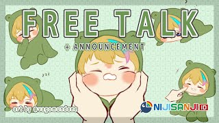 【 Freetalk 】Rai Galilei's : "About things especially tomorrow".【 NIJISANJI ID】