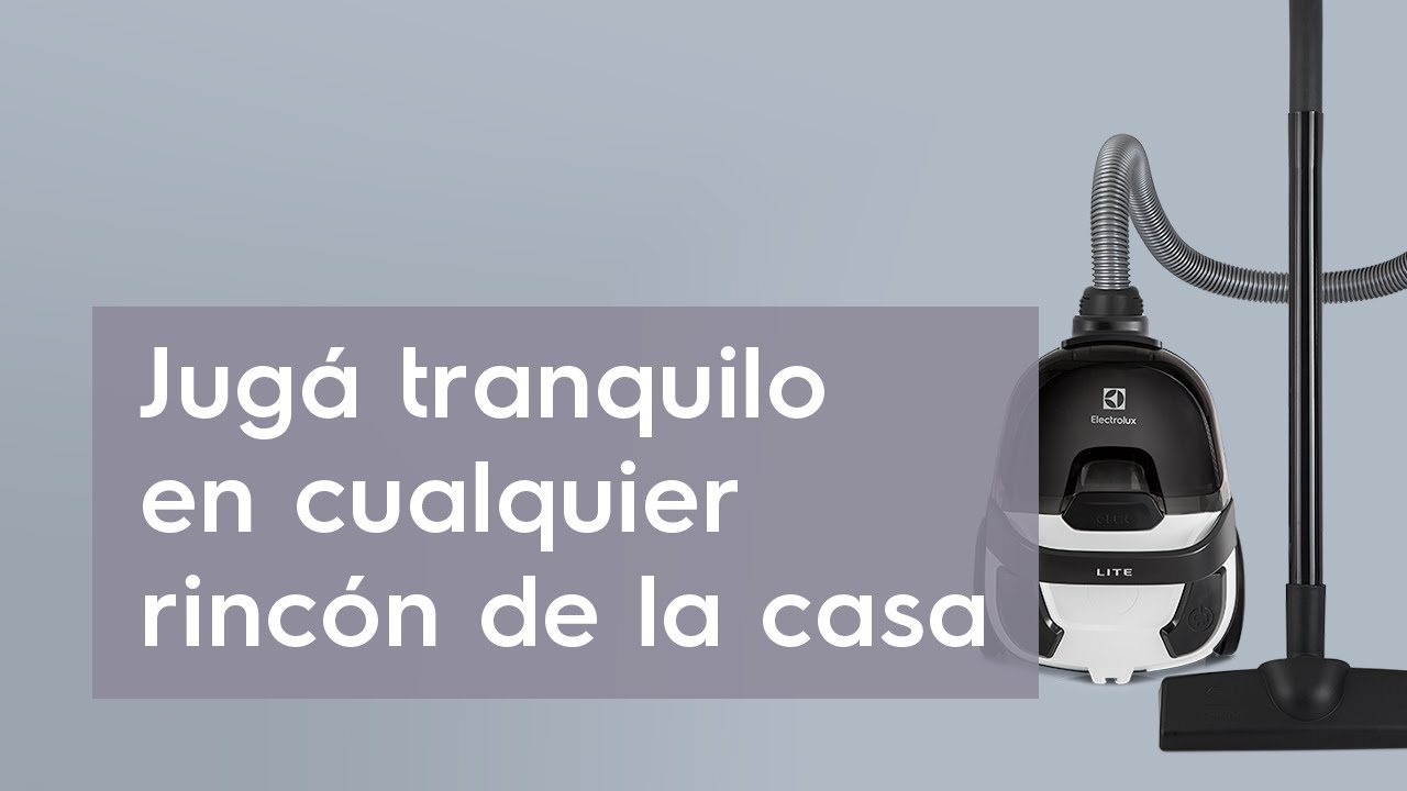 Aspiradora Electrolux LIT31: vivir bien empieza en tu hogar - YouTube