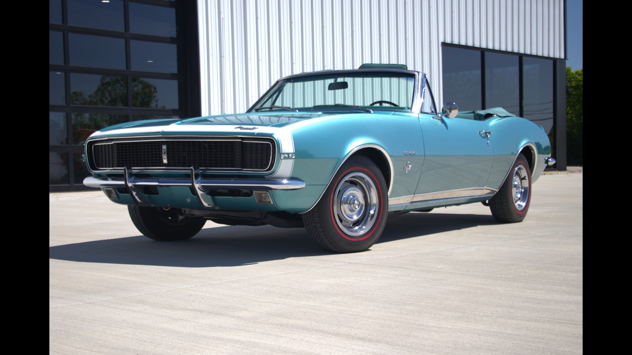 1967 Chevrolet Camaro - Emerald Turquoise