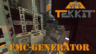 x4 EMC-Generator! Blaze Rods w/ Logistic pipes | Tekkit 2