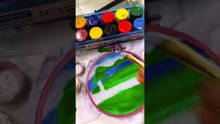 Beautiful  painting tutorial art💥 #yt  #art  #ytshorts  #paintingtutorial