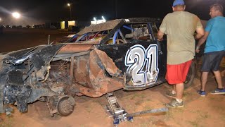 Our 21 Car Got Totaled Deep South Speedway