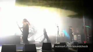 koRn Chaos Lives In Everything Walmart Soundcheck HD 2012