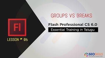Grouping-and-Breaking-objects-in-Flash ::  SEO Skills.in