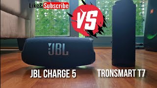 JBL Charge 5 vs Tronsmart T7 sound battle 💥🇵🇭🔥