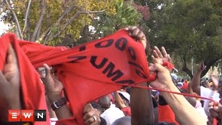 Anti-Zuma protest shut down COSATU’s workers day celebrations