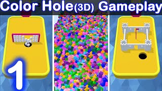 Color Hole 3D Gameplay | Walkthrough (IOS , Android) | MG Games screenshot 4